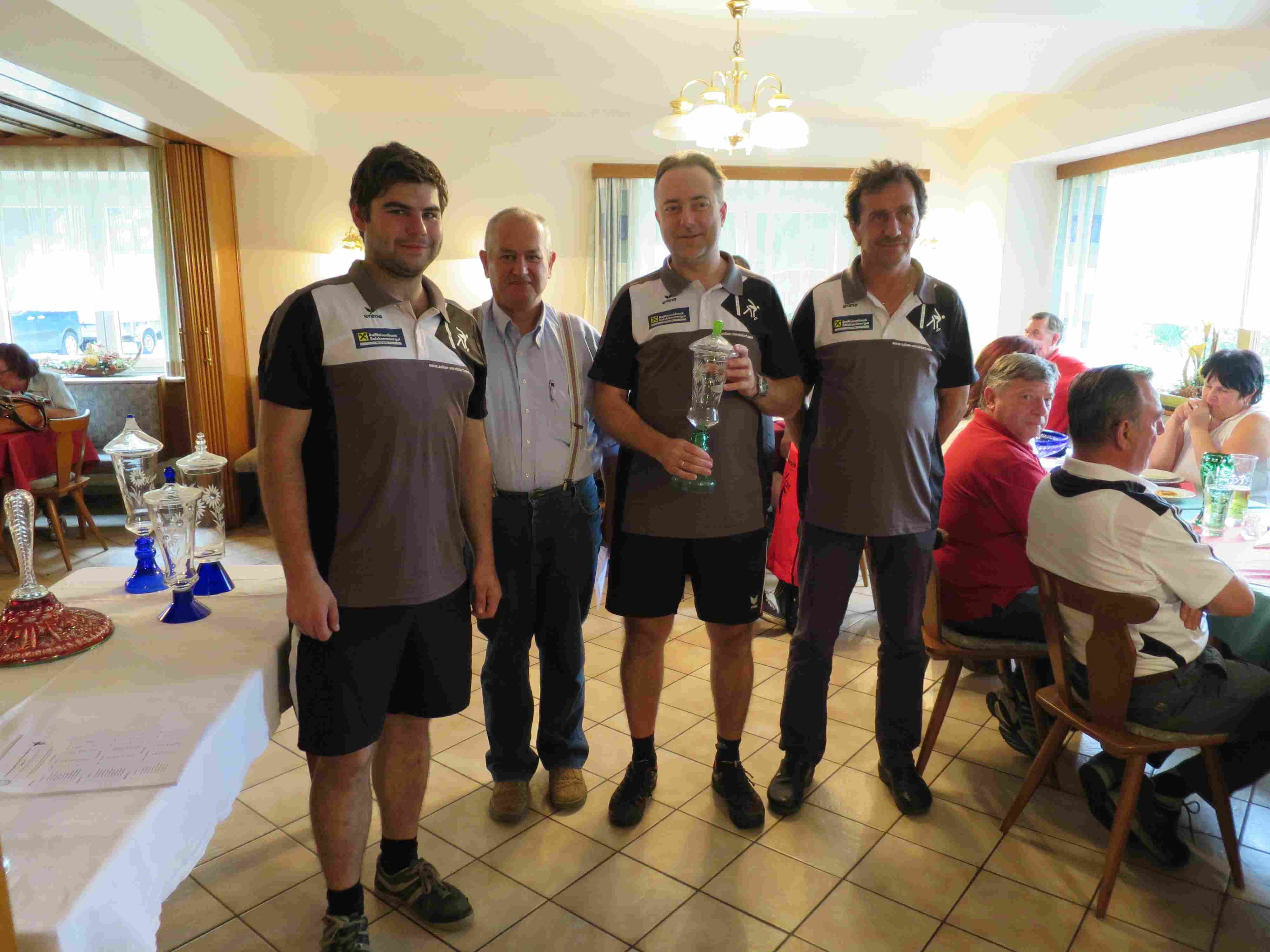 Siegerehrung für MS 4